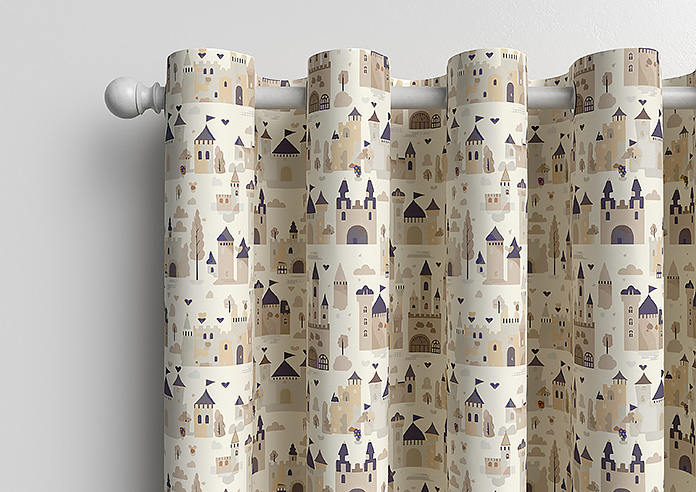 Magic Castle, Stone - Made to Measure Curtains - Image 12